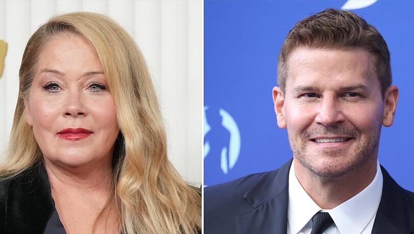 Christina Applegate und David Boreanaz waren 1993 kurz zusammen.