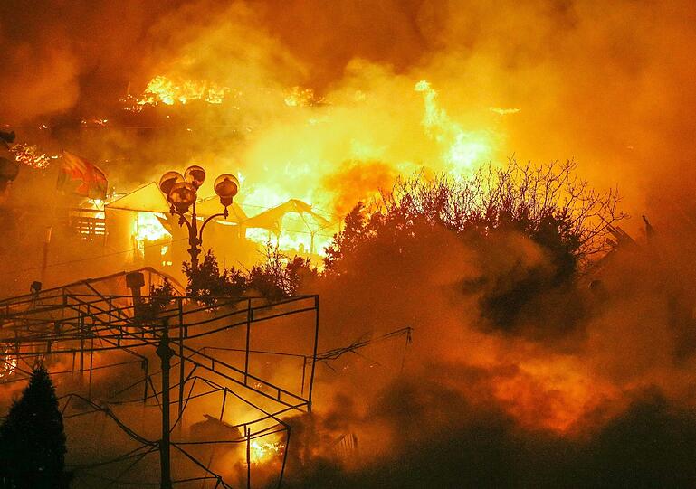 Blut, Feuer, Gewalt: Die Situation in Kiew ist in der Nacht weiter eskaliert. Die Bilder aus der Ukraine.