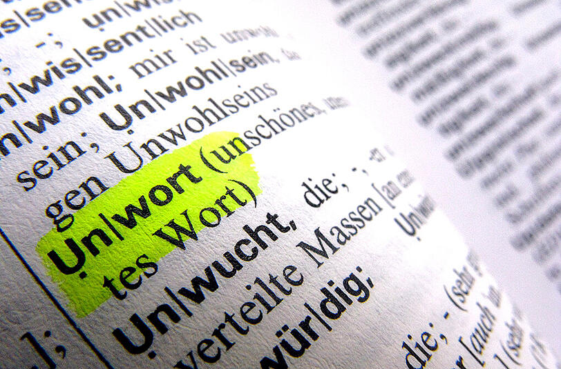 Jedes Jahr kürt eine Jury das "Unwort des Jahres"