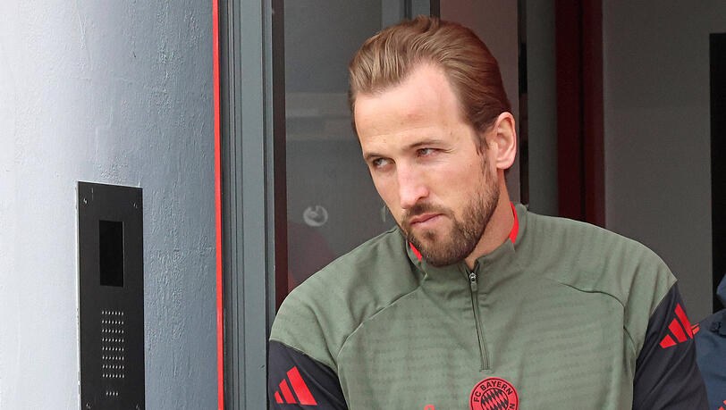 Harry Kane sitzt gegen Atalanta Bergamo nur auf der Bank