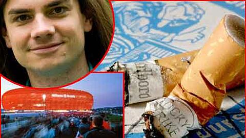 Rauchverbot bald auch in der Allianz Arena? Frankenberger fordert es zumindest