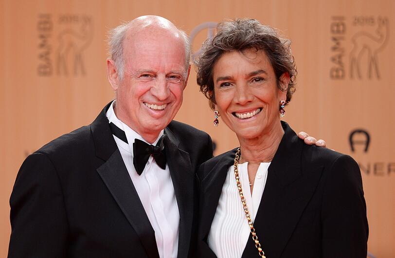 Unternehmer Willy Bogner und Frau Sonia