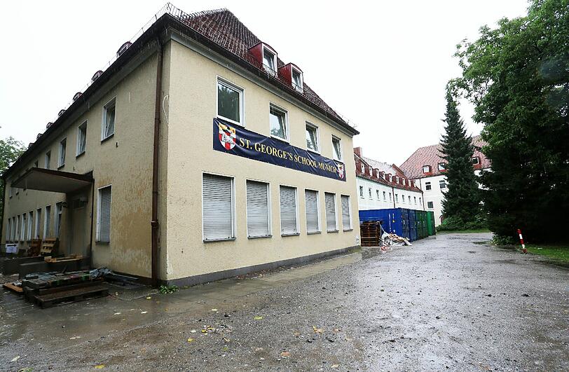 In die Räume des Kindergartens ist die St.-George&rsquo;s School eingezogen, eine englischsprachige Privatschule.