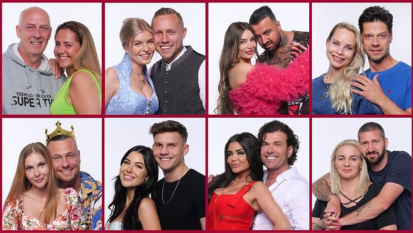 Diese acht Promipaare ziehen in das "Sommerhaus der Stars" 2022 ein.