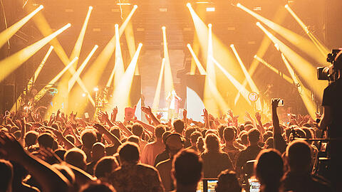 Alle Emotionen unter einem Zeltdach.