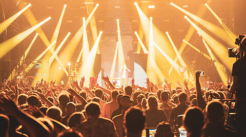 Alle Emotionen unter einem Zeltdach.