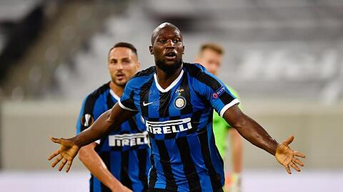 Romelu Lukaku trifft mit Inter Mailand im Europa-League-Halbfinale auf Schachtjor Donezk.