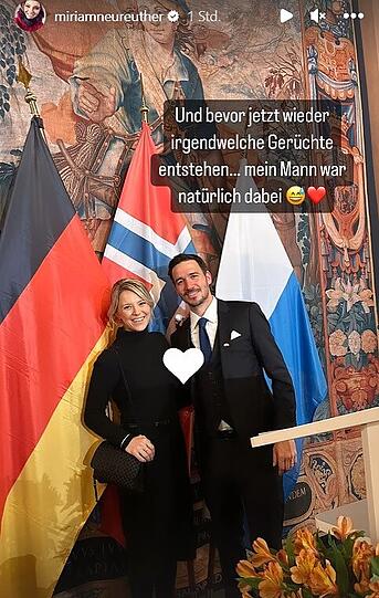 Miriam Neureuther teilt dieses Instagram-Foto aus der Münchner Residenz
