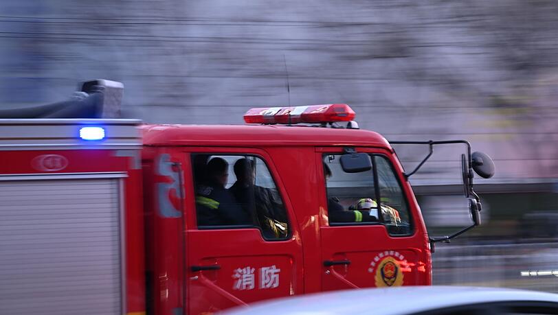 Das Feuer brach in der Stadt Chengde nordöstlich von Peking aus. (Symbolbild)