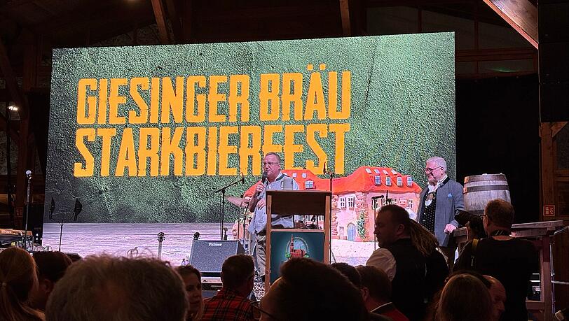 Beim Starkbierfest gab Brauerei-Chef Steffen Marx bekannt, dass man ein B&uuml;rgerbegehren gestartet hat, um auf die Wiesn zu kommen.