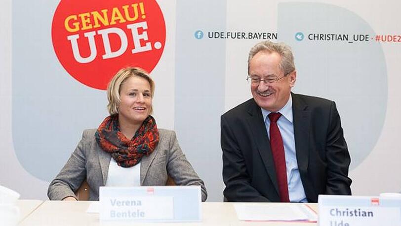 Sie gehen mit einem Lächeln in den Wahlkampf: SPD-Spitzenkandidat Christian Ude und seine Sport-Beraterin Verena Bentele. Sie gehen mit einem Lächeln in den Wahlkampf: SPD-Spitzenkandidat Christian Ude und seine Sport-Beraterin Verena Bentele.