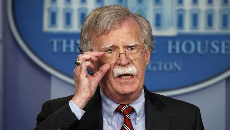 John Bolton bei einer Pressekonferenz im vergangenen August in Washington. John Bolton bei einer Pressekonferenz im vergangenen August in Washington.