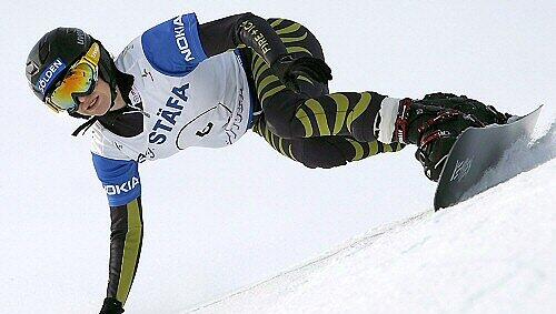 Snowboard-Ass Amelie Kober. Snowboard-Ass Amelie Kober.