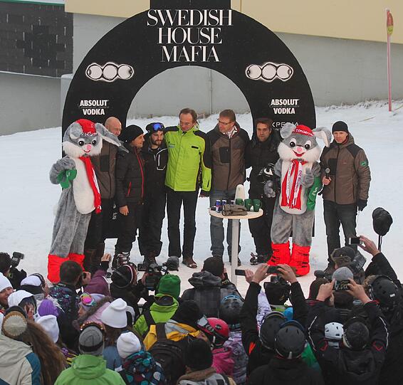 Snow Break Europe 2012 in Schladming: Die Bilder von der irren Party im Schnee