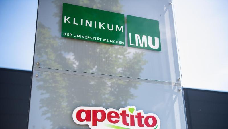 Das Logo von Apetito Catering im Gewerbepark Gilching. Foto: Matthias Balk/dpa/Archivbild Das Logo von Apetito Catering im Gewerbepark Gilching. Foto: Matthias Balk/dpa/Archivbild