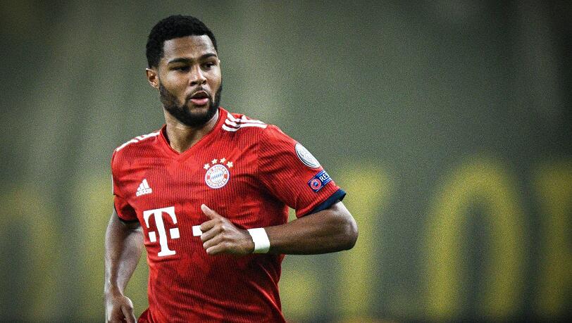 Kam erst eine Viertelstunde vor Schluss: Serge Gnabry. Kam erst eine Viertelstunde vor Schluss: Serge Gnabry.