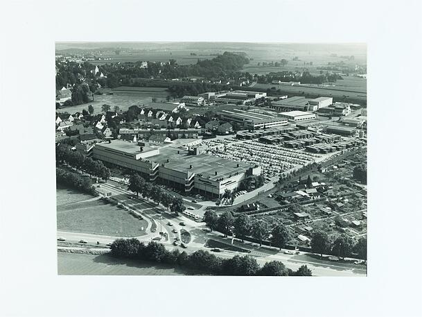 Das Gelände in Friedberg in den 80er Jahren.