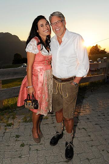 Heiner Kamps und Ehefrau Ella.