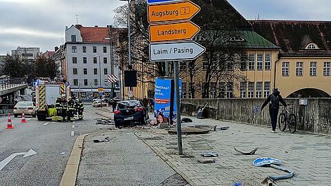 Auf der Donnersbergerbrücke hat sich am Donnerstag ein Unfall ereignet.