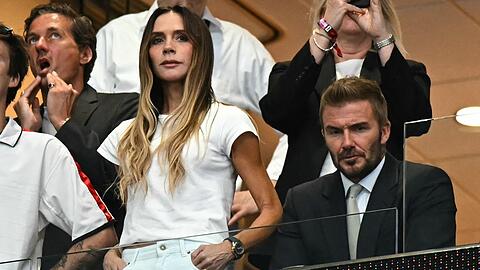 David Beckham konnte seine Entt&auml;uschung &uuml;ber Englands WM-Aus im Halbfinale gegen Argentinien kaum verbergen.