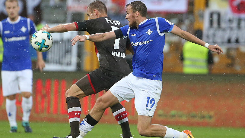 Kevin Großkreutz brachte mit seinem ersten Tor für Darmstadt die Lilien auf Kurs. Kevin Großkreutz brachte mit seinem ersten Tor für Darmstadt die Lilien auf Kurs.