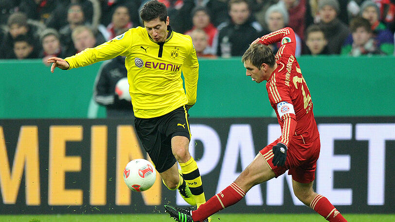 27. Februar 2013, Viertelfinale: FC Bayern - Dortmund 1:0