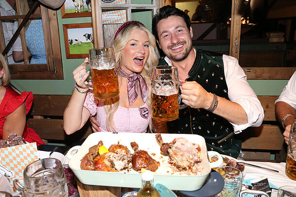 Lottie Moss und Therry Kalaitzis