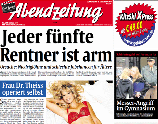 Jahres-Rückblick: Rückblick: Das Jahr 2011 in AZ-Schlagzeilen - München - Abendzeitung München