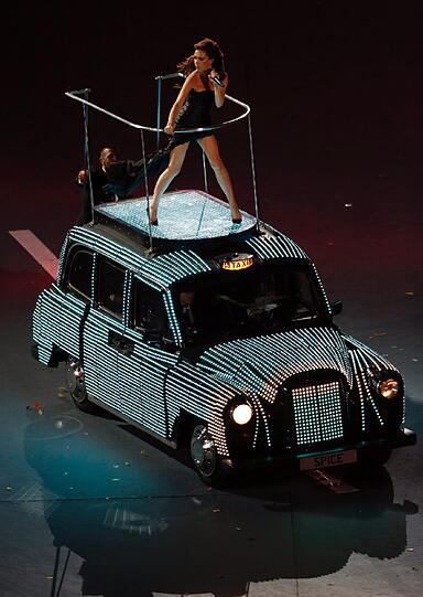 Victoria Beckham, Spice-Girl und Gattin von Fußballer David Beckham.