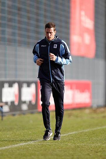 Rob Friend am Mittwoch beim Lauftraining.