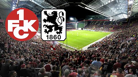 Auswärts auf dem Betzenberg: Der TSV 1860 startet mit einem Knaller in die 3. Liga.