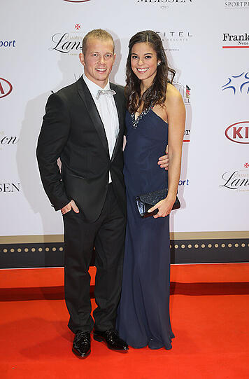 Turner Fabian Hambüchen und seine Freundin Marcia Ev.