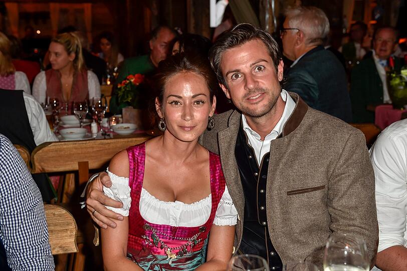 Florian Orterer mit Frau Cora