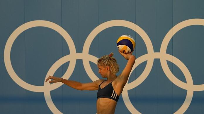 Die 35-jährige Berlinerin Laura Ludwig ist das deutsche Gesicht im Beachvolleyball.