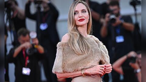 Angelina Jolie bei den Internationalen Filmfestspielen auf dem Lido.