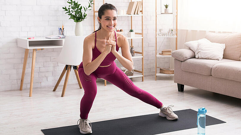 Mit einfachen Hilfsmitteln optimiert man das Training zu Hause