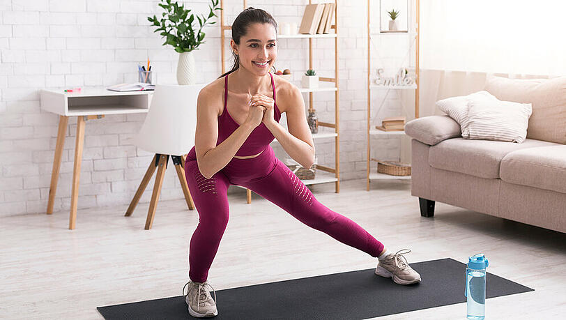 Mit einfachen Hilfsmitteln optimiert man das Training zu Hause Mit einfachen Hilfsmitteln optimiert man das Training zu Hause