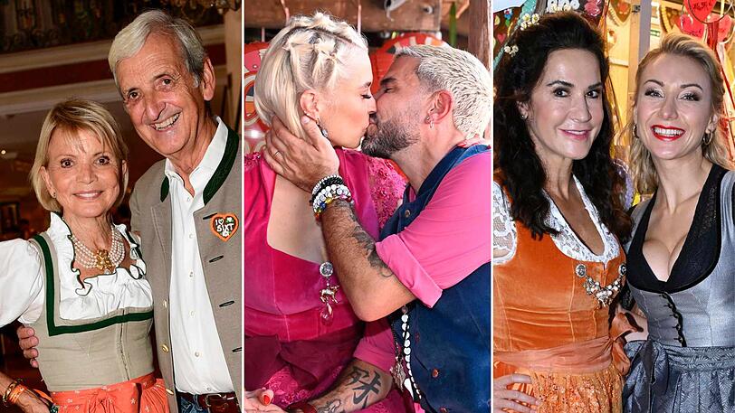 Bereits am ersten Wiesn-Wochenende lassen es die Promis ordentlich krachen.