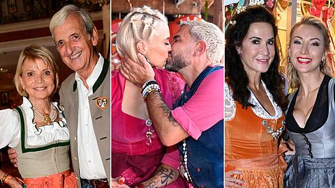 Bereits am ersten Wiesn-Wochenende lassen es die Promis ordentlich krachen.