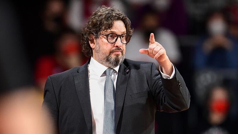 Bayerns Cheftrainer Andrea Trinchieri.