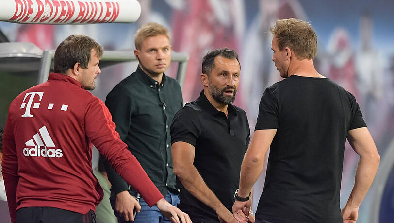 Toni Tapalovic (l.) und Julian Nagelsmann (r.) sollen dem Vernehmen nach nicht immer einer Meinung gewesen sein.