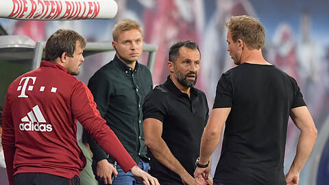 Toni Tapalovic (l.) und Julian Nagelsmann (r.) sollen dem Vernehmen nach nicht immer einer Meinung gewesen sein.