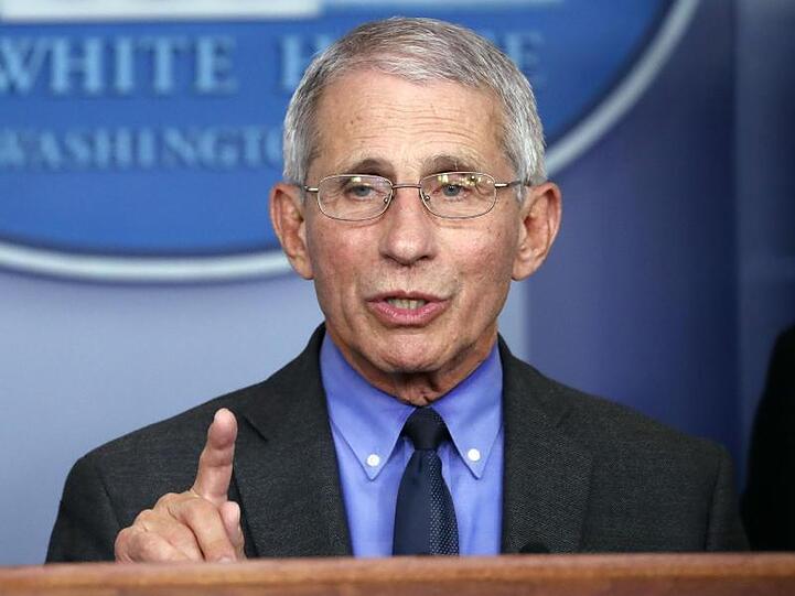 Anthony Fauci geht 14 Tage lang in Quarantäne.
