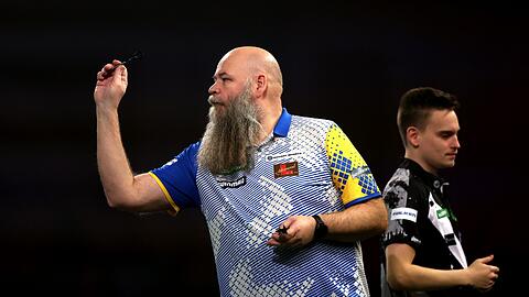 Der Schwede Harrysson steht erstmals im Achtelfinale.