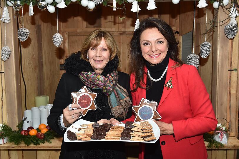 Ursula Prinzessin von Bayern und Uschi Dämmrich von Luttitz