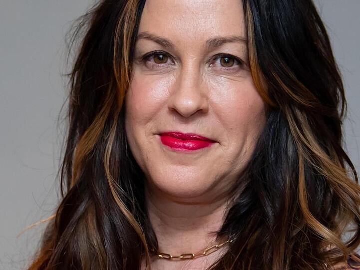 Alanis Morissette, kanadische Sängerin, aufgenommen bei einem Pressetermin. Foto: Sven Hoppe/dpa