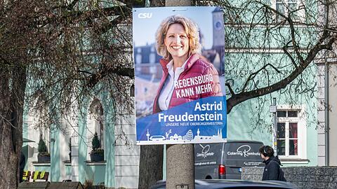 Astrid Freudenstein, CSU-Kandidatin f&uuml;r das Oberb&uuml;rgermeisteramt in Regensburg, hat es erneut in einer Stichwahl nicht geschafft. (Archivbild)