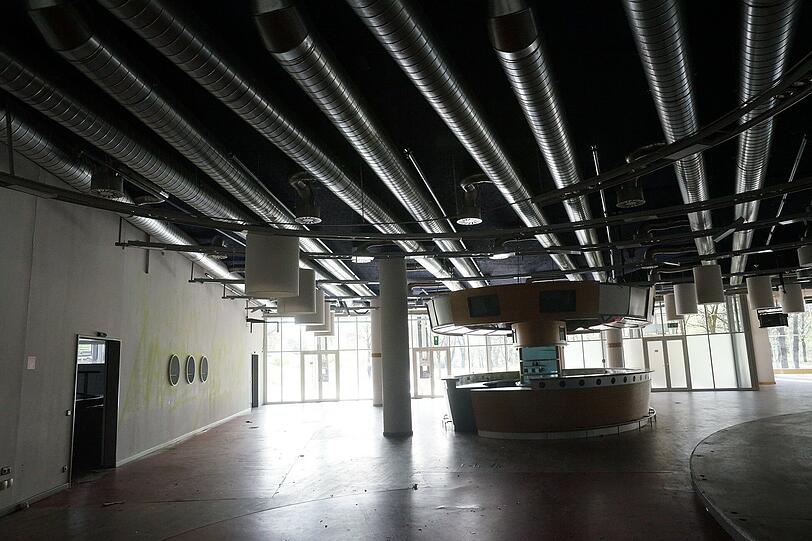 Das Radstadion (Event-Arena) im Olympiapark wird abgerissen. Die AZ hat sich umgesehen.