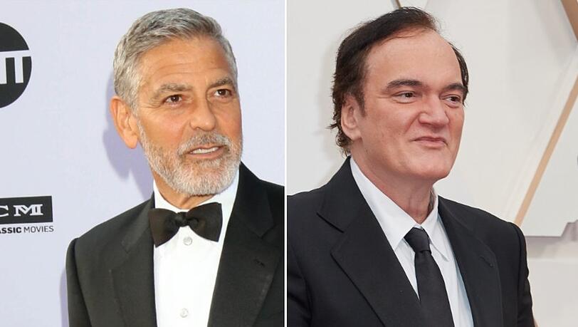 George Clooney stand mit Tarantino bereits gemeinsam vor der Kamera.