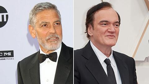 George Clooney stand mit Tarantino bereits gemeinsam vor der Kamera.